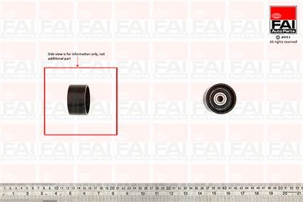 FAI AutoParts Timing belt deflection pulley Article number: T9775 cheaply