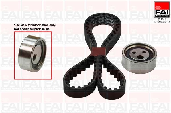 FAI AutoParts Timing belt kit Article number: TBK484 cheaply