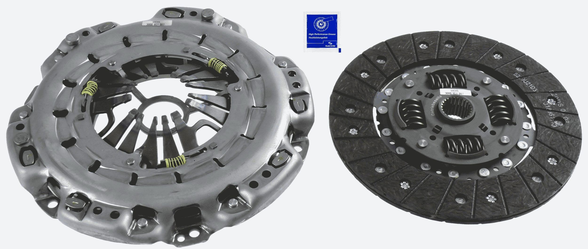 SACHS Clutch kit Article number: 3000 951 867 cheaply