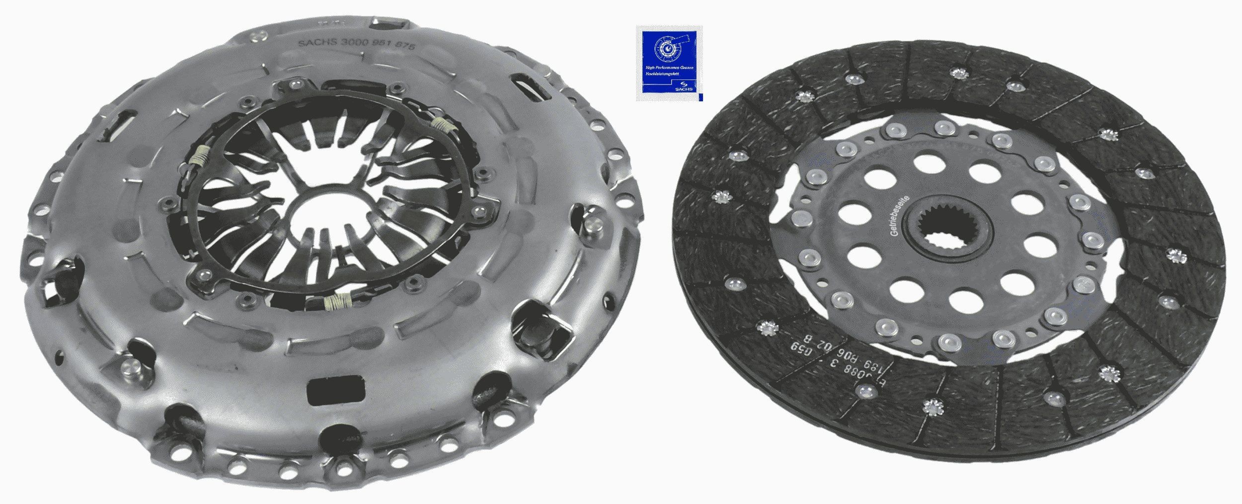 SACHS Sidurikomplekt Artikli number: 3000 951 875 soodsalt