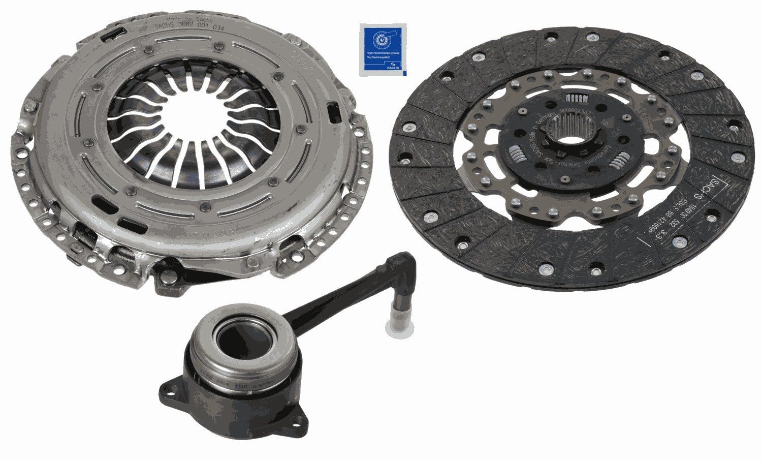 SACHS Sidurikomplekt Artikli number: 3000 990 210 soodsalt