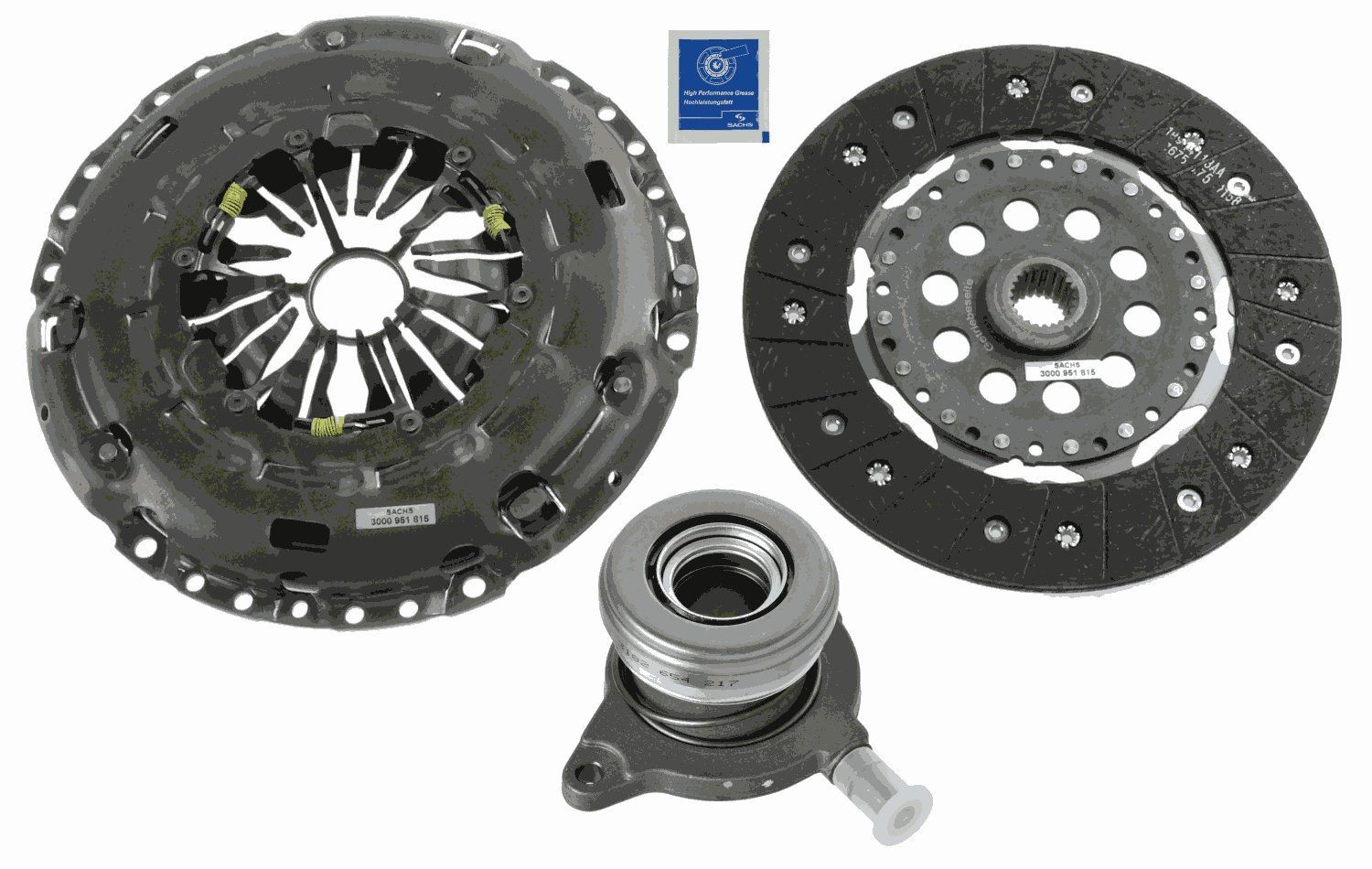 SACHS Clutch kit Article number: 3000 990 250 cheaply