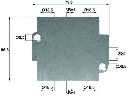 MAHLE ORIGINAL Termostat, oliekøling Varenummer: TO 15 80 billige