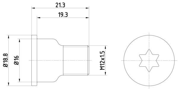 MINTEX TPM0005 Kruvi, piduriketas TOUAREG 4.2 V8 FSI 350 HP Bensiin 2010