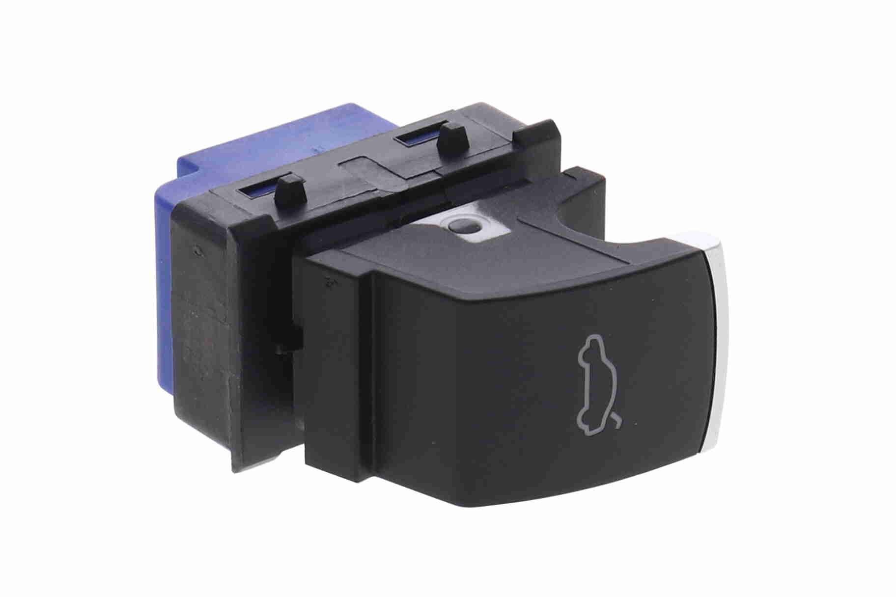 VEMO V10-73-0437 Switch, rear hatch release PASSAT 1.4 TSI MultiFuel 160 PS Petrol/Ethanol 2014