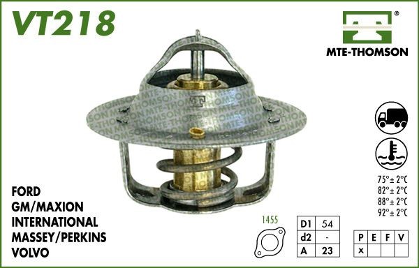 MTE-THOMSON Thermostat Article number: VT218.88 cheaply