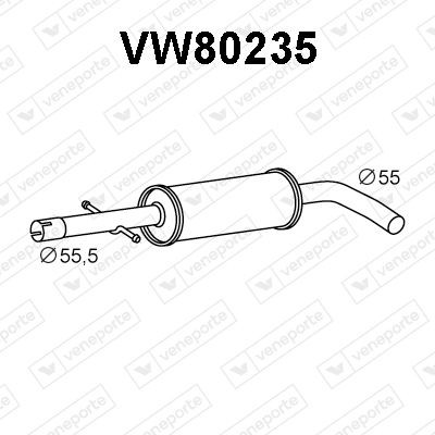 VENEPORTE Kesksummuti Artikli number: VW80235 soodsalt
