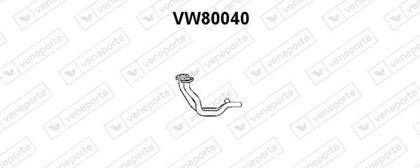 VENEPORTE Exhaust Pipe Article number: VW80727 cheaply