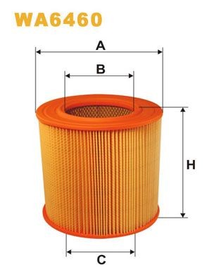 WIX FILTERS Air filter Article number: WA6460 cheaply