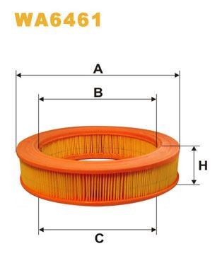 WIX FILTERS Filtro de aire Número de artículo: WA6461 a buen precio