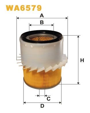 WIX FILTERS Air filter Article number: WA6579 cheaply