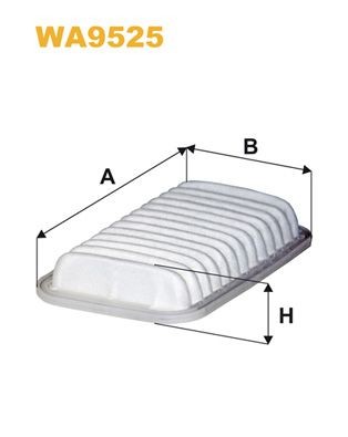 WIX FILTERS Air filter Article number: WA9525 cheaply