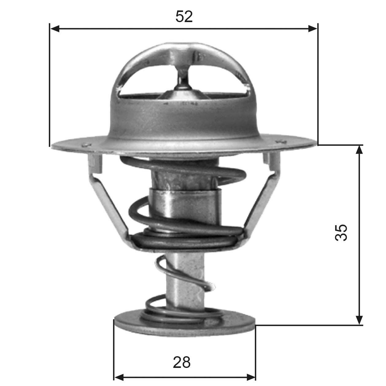 GATES Thermostat Article number: TH04382G1 cheaply