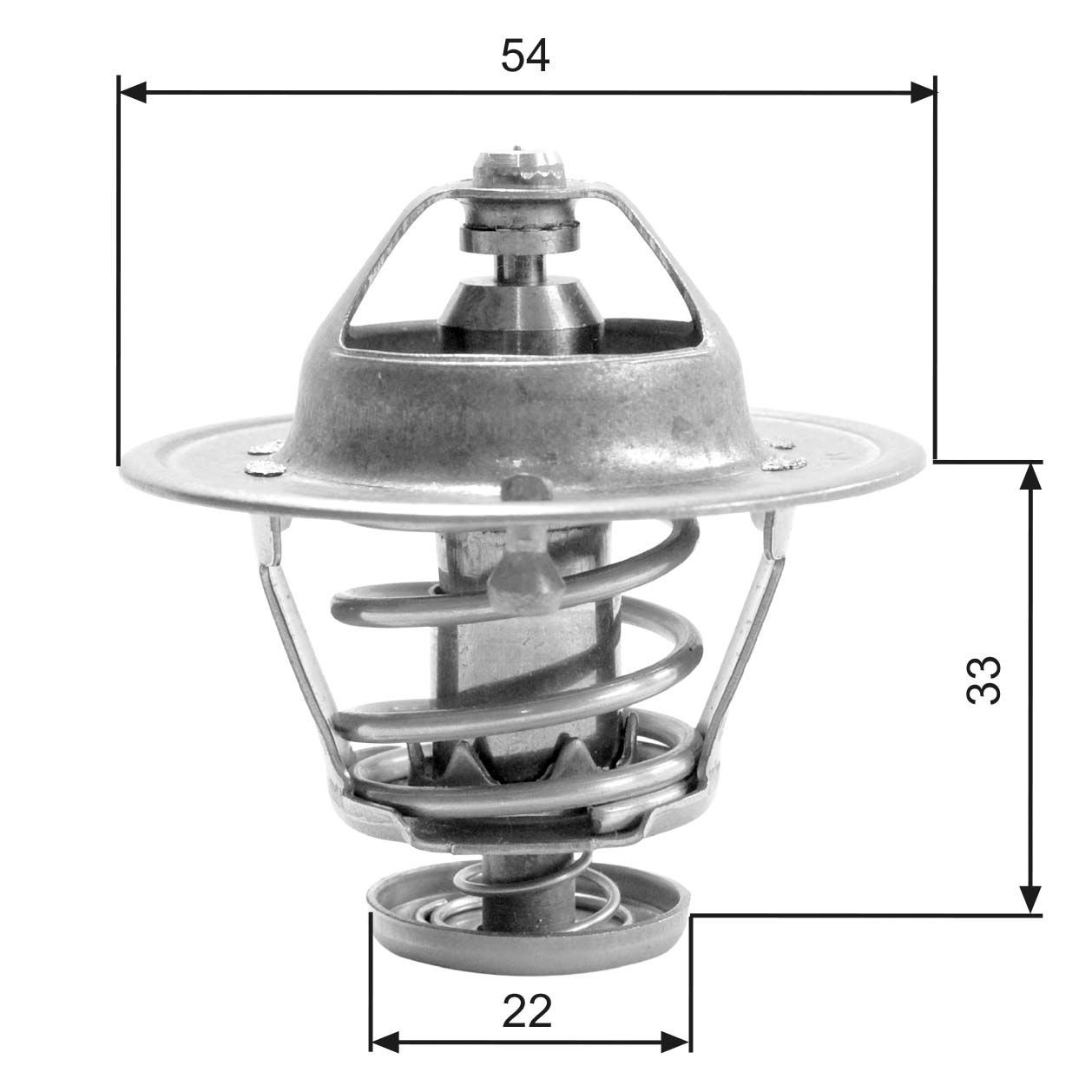 GATES Thermostat Article number: TH22682G1 cheaply