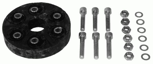 LEMFÖRDER Drive shaft coupler Article number: 11037 01 cheaply