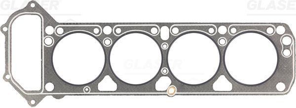 GLASER Gasket, intake / exhaust manifold Article number: X03329-01 cheaply