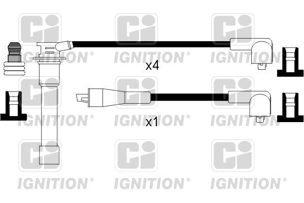 QUINTON HAZELL Ignition Cable Kit Article number: XC821 cheaply