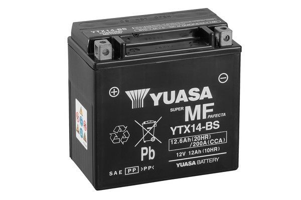 YUASA Starterbatteri Varenummer: YTX14-BS(CP) billige