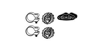 VEGAZ Exhaust mounting kit Article number: FTA-130 cheaply