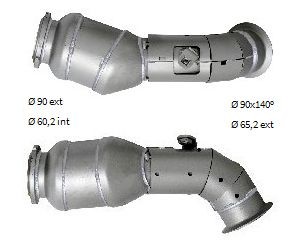 VEGAZ Catalytic converter Article number: MK-316 cheaply