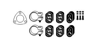 VEGAZ Exhaust mounting kit Article number: OA-218 cheaply
