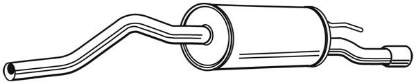 VEGAZ Rear silencer Article number: RS-501 cheaply