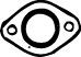 VEGAZ Exhaust pipe gasket Article number: VD-114 cheaply