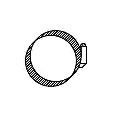 VEGAZ Exhaust clamp Article number: VM-114 cheaply