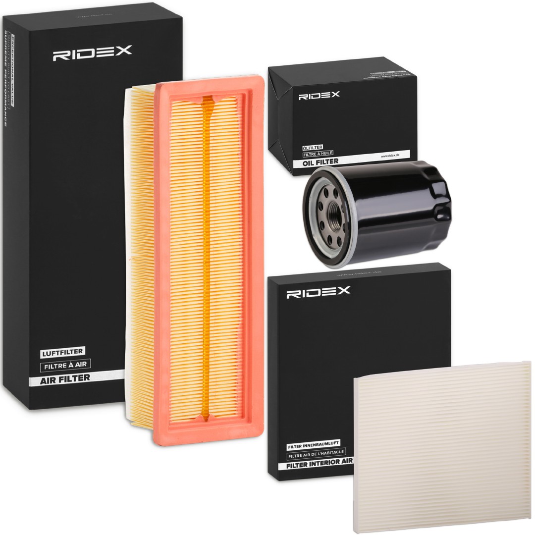 RIDEX Filter-komplekt Artikli number: 4055F0124 soodsalt