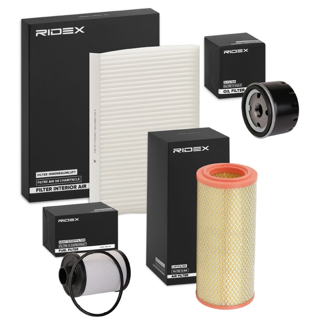 RIDEX Filter kit Article number: 4055F0142 cheaply