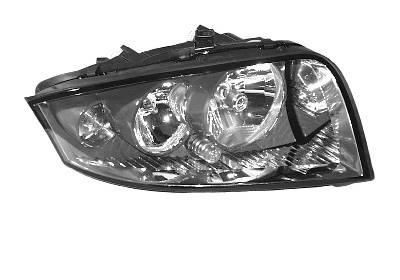 VAN WEZEL Headlight Article number: 0302962V cheaply