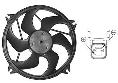 VAN WEZEL Fan, radiator Article number: 0904746 cheaply
