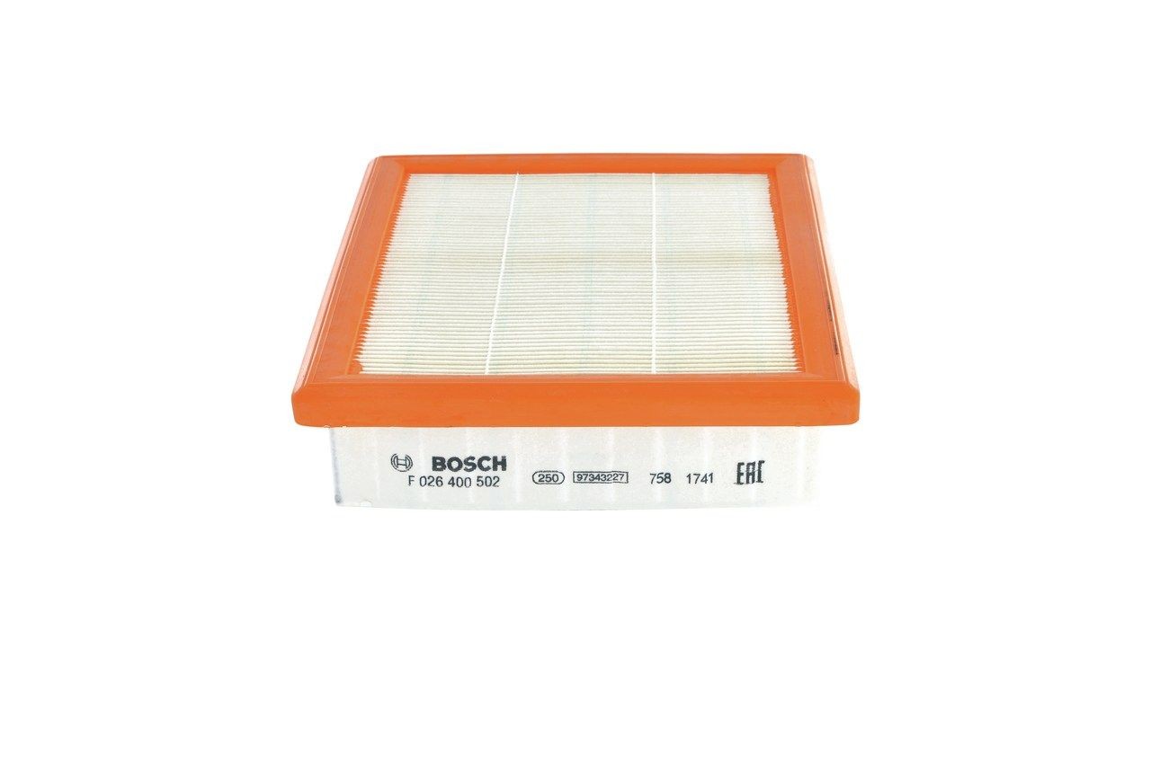 BOSCH Zracni filter številka artikla: F 026 400 502 poceni