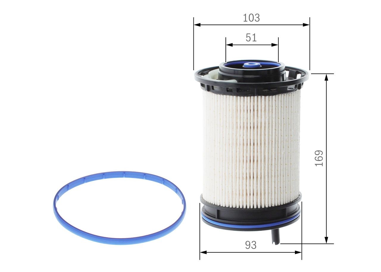 BOSCH Kütusefilter Artikli number: F 026 402 207 soodsalt