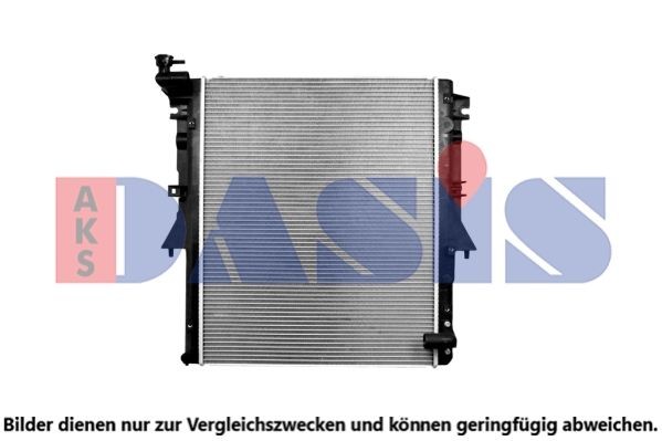 AKS DASIS Engine radiator Article number: 080131N cheaply