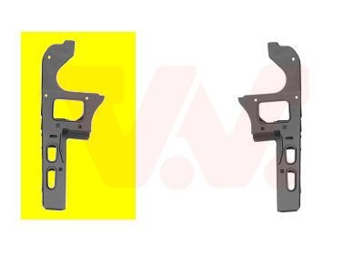 VAN WEZEL Wheel arch liner Article number: 1751672 cheaply
