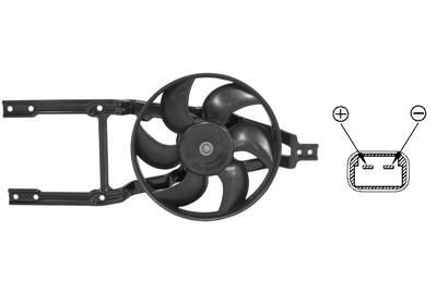 VAN WEZEL Fan, radiator Article number: 1758746 cheaply