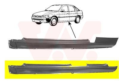 VAN WEZEL Rocker panel Article number: 1854103 cheaply