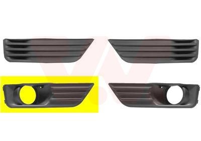 VAN WEZEL Bumper grill Article number: 1863594 cheaply