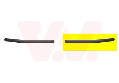 VAN WEZEL 2527583 Bumper moulding CIVIC 1.6 VTi (EK4, SO4) 160 PS Petrol 2001