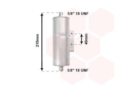 VAN WEZEL Dryer, air conditioning Article number: 2700D149 cheaply