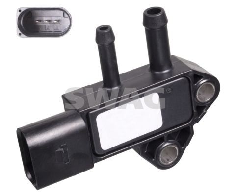 SWAG Sensor, exhaust pressure Article number: 83 10 1105 cheaply