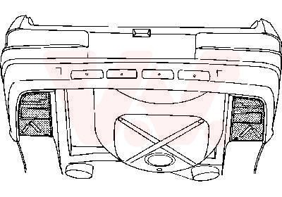 VAN WEZEL Body Floor, boot- / cargo area Article number: 3010333 cheaply