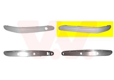 VAN WEZEL 3032581 Bumper moulding C-Class C 270 CDI 2.7 (203.216) 170 PS Diesel 2007