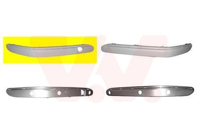 VAN WEZEL 3032582 Bumper moulding C-Class C 270 CDI 2.7 (203.216) 170 PS Diesel 2007
