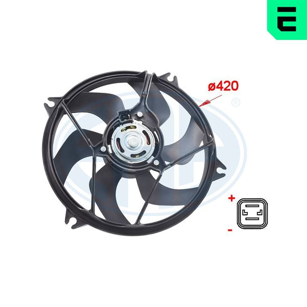 ERA Fan, radiator Article number: 352042 cheaply