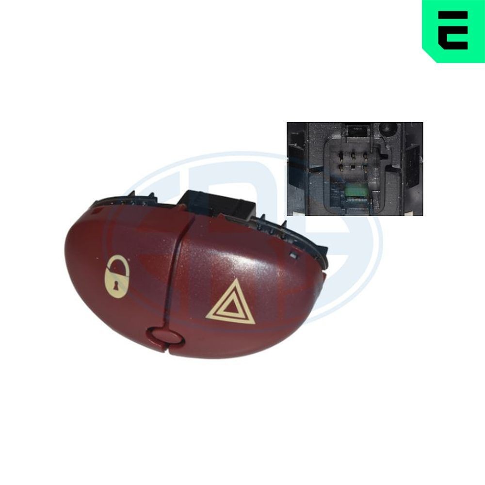 ERA 662509 Hazard Light Switch 206 1.6 i 89 PS Petrol 2012
