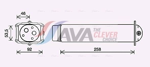 AVA COOLING SYSTEMS Intercooler Article number: AI4416 cheaply