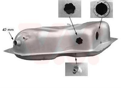 VAN WEZEL Brændstoftank Varenummer: 3730082 billige