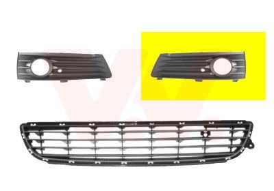 VAN WEZEL Bumper grill Article number: 3792593 cheaply